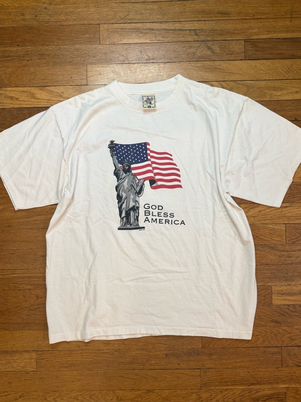 Vintage 2001 God Bless America Tee